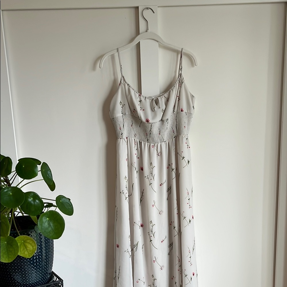 Aritzia Wilfred Genoa Floral Dress Size XL
